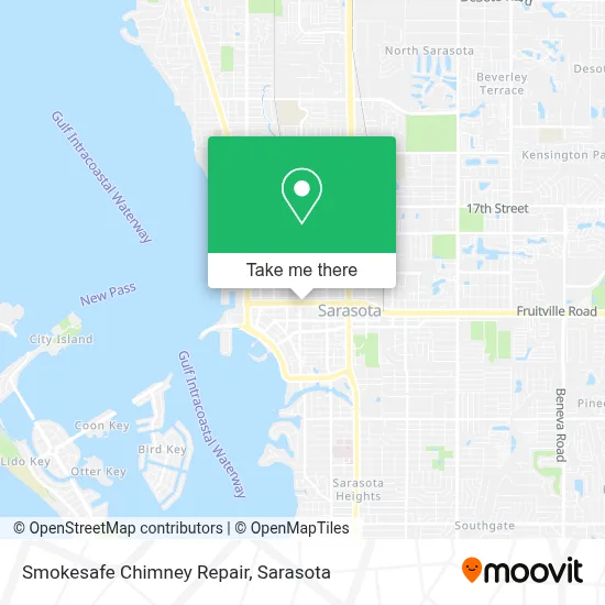 Smokesafe Chimney Repair map