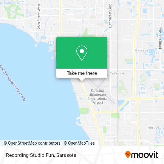 Recording Studio Fun map