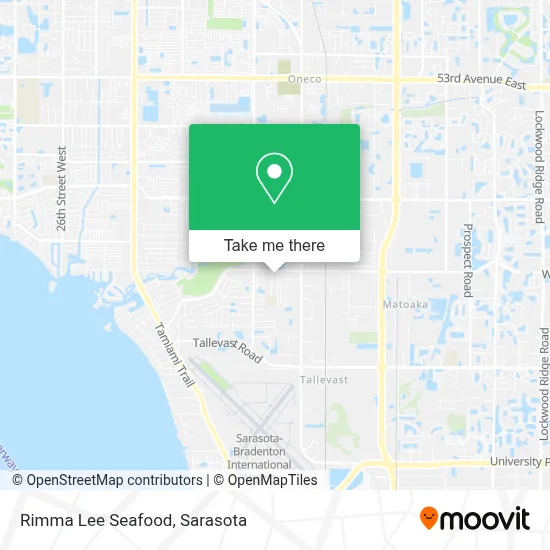 Rimma Lee Seafood map