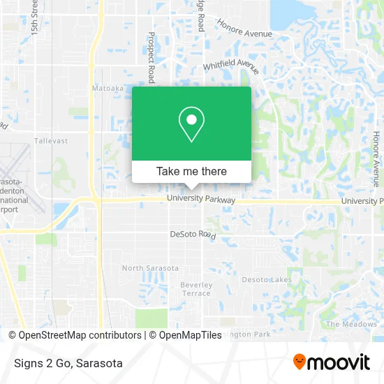 Signs 2 Go map
