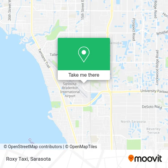 Roxy Taxi map
