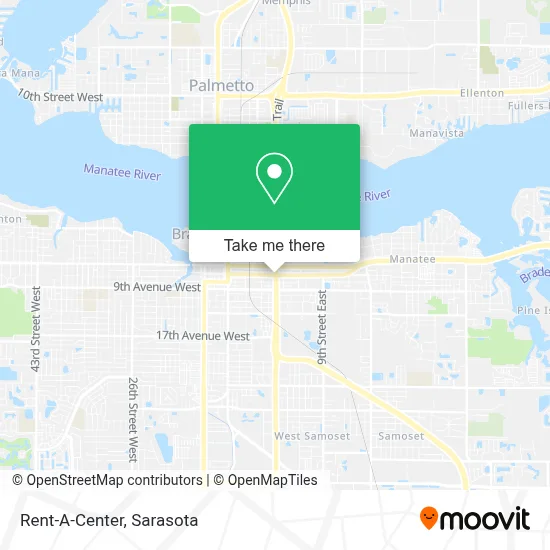 Rent-A-Center map