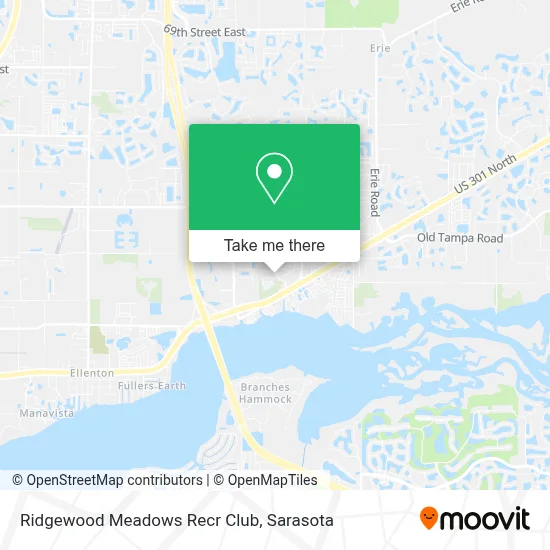 Ridgewood Meadows Recr Club map