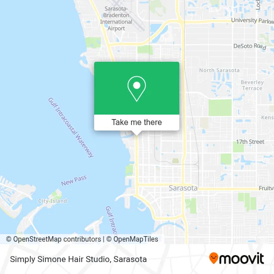Simply Simone Hair Studio map