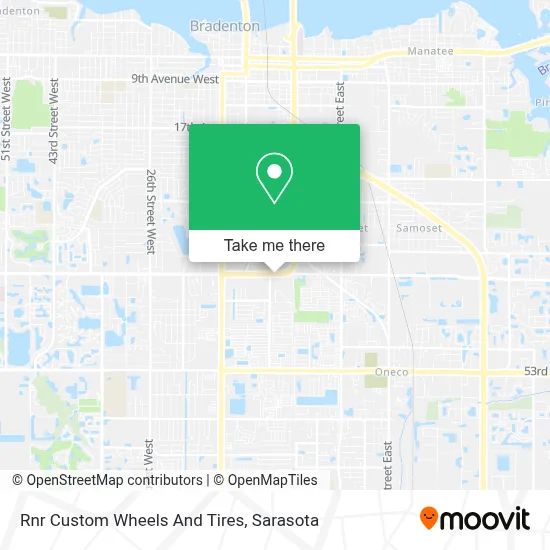 Rnr Custom Wheels And Tires map