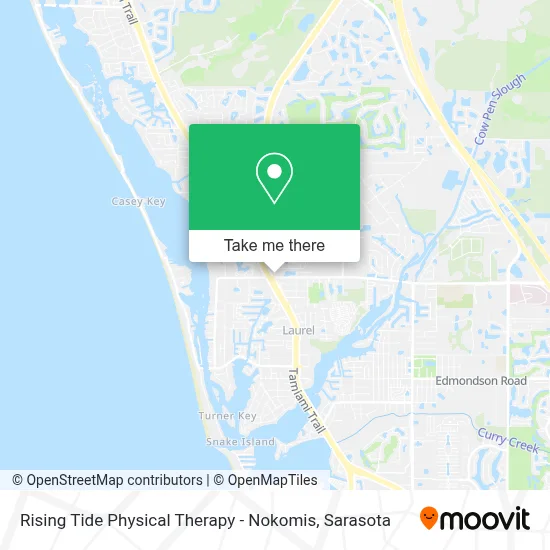 Rising Tide Physical Therapy - Nokomis map