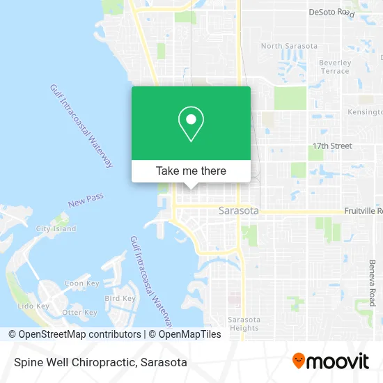 Spine Well Chiropractic map
