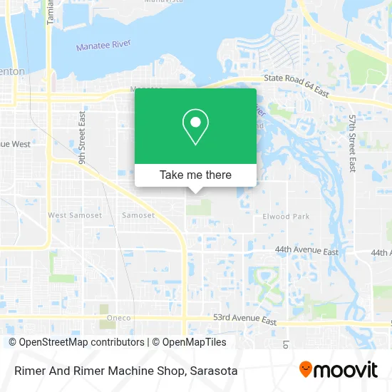 Rimer And Rimer Machine Shop map