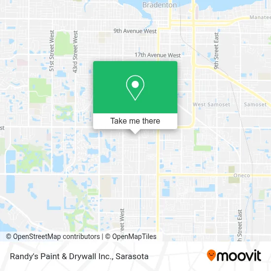 Randy's Paint & Drywall Inc. map