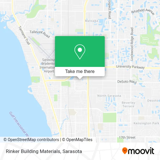 Rinker Building Materials map