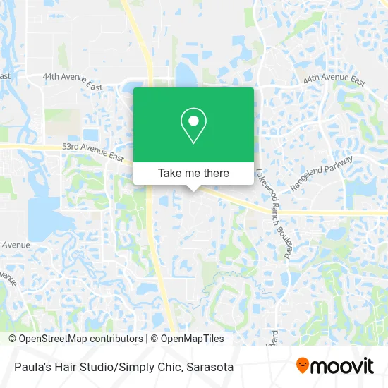 Paula's Hair Studio / Simply Chic map