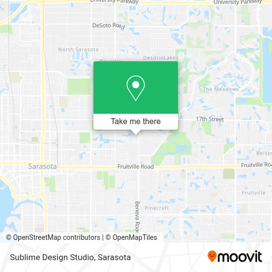 Sublime Design Studio map