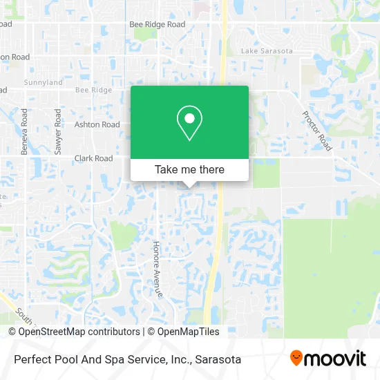Perfect Pool And Spa Service, Inc. map