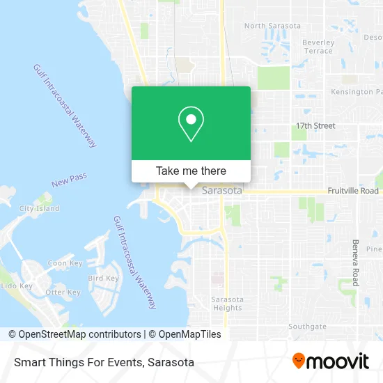 Smart Things For Events map