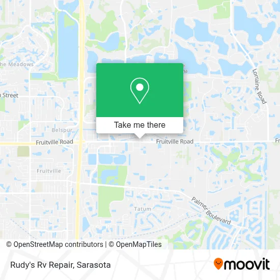 Rudy's Rv Repair map