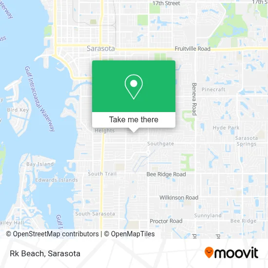Rk Beach map