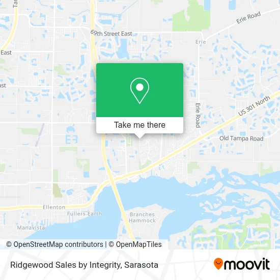 Ridgewood Sales by Integrity map