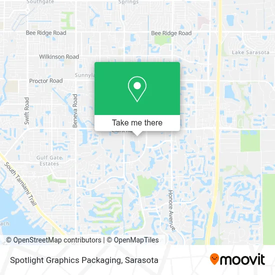 Spotlight Graphics Packaging map