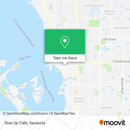 Rise Up Cafe map