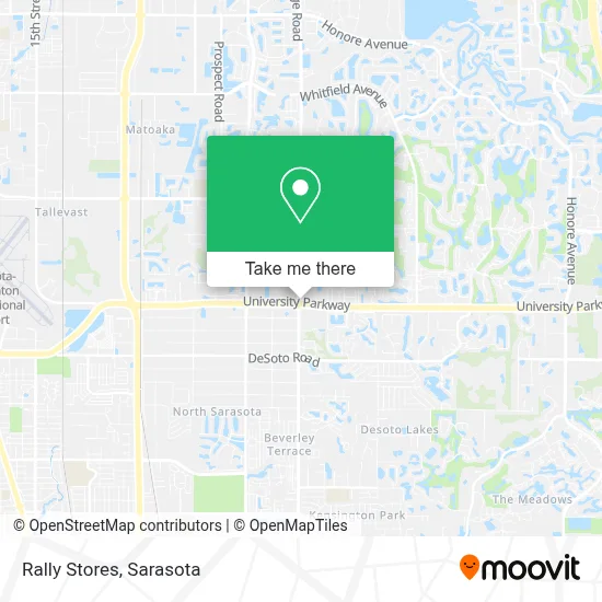 Rally Stores map