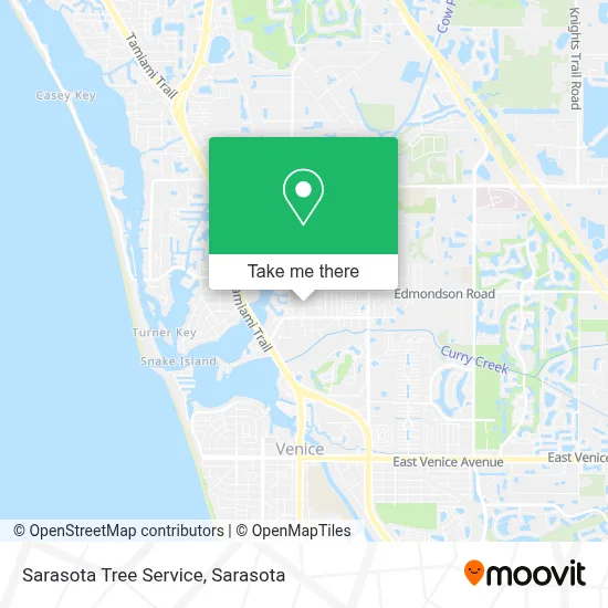 Sarasota Tree Service map