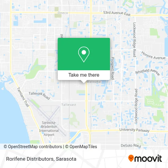 Rorifene Distributors map