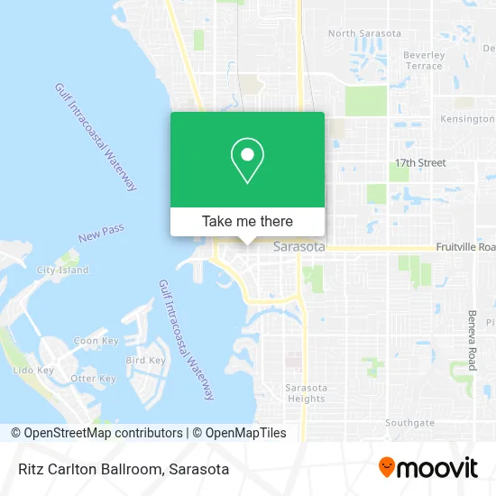 Ritz Carlton Ballroom map