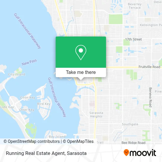 Running Real Estate Agent map