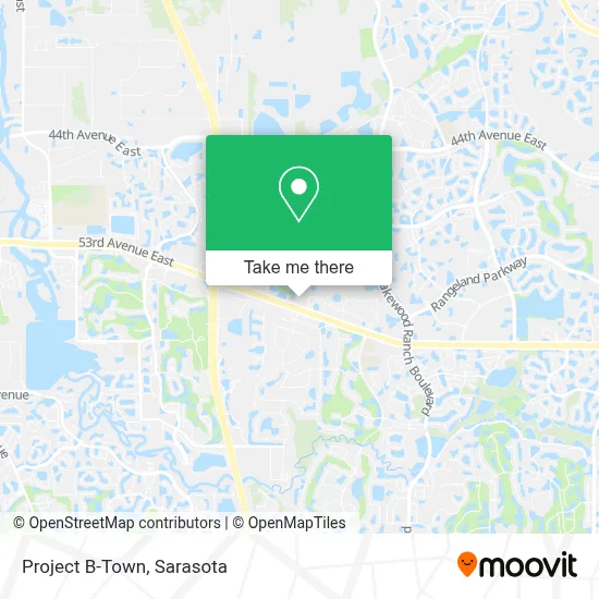 Project B-Town map