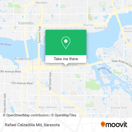 Rafael Calzadilla Md map