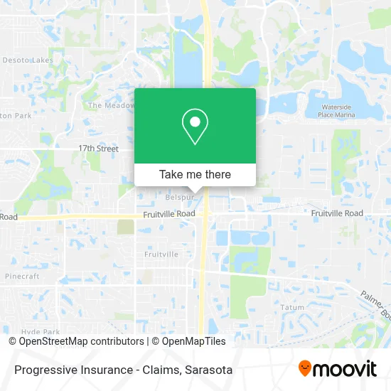 Progressive Insurance - Claims map