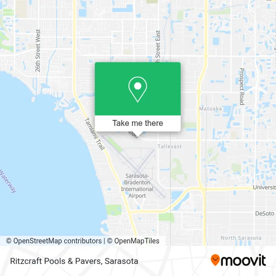 Ritzcraft Pools & Pavers map