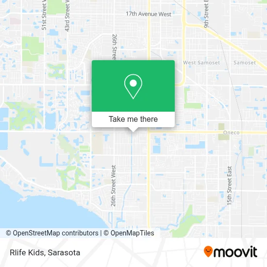 Rlife Kids map