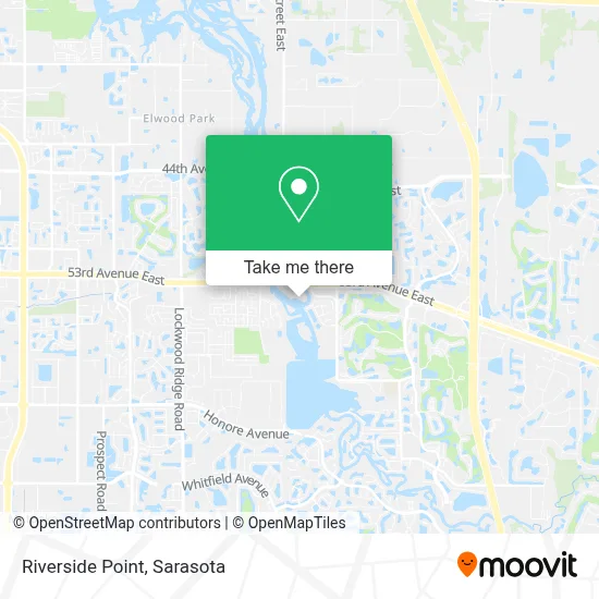 Riverside Point map