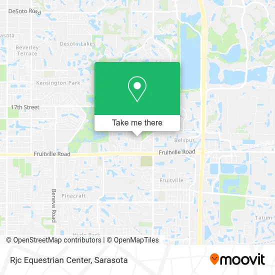 Rjc Equestrian Center map