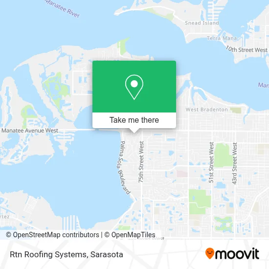 Rtn Roofing Systems map