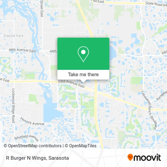 R Burger N Wings map