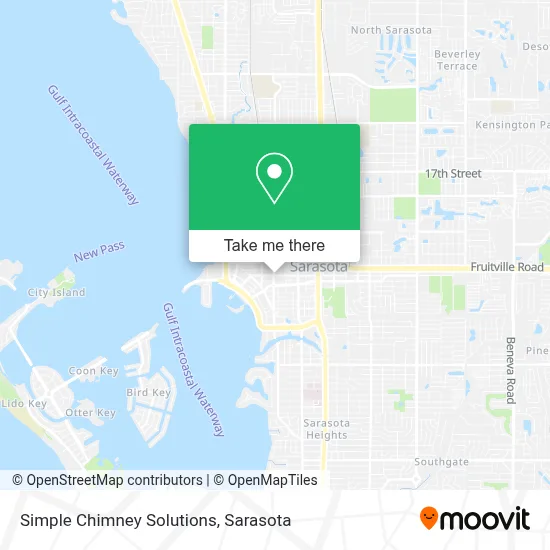 Simple Chimney Solutions map