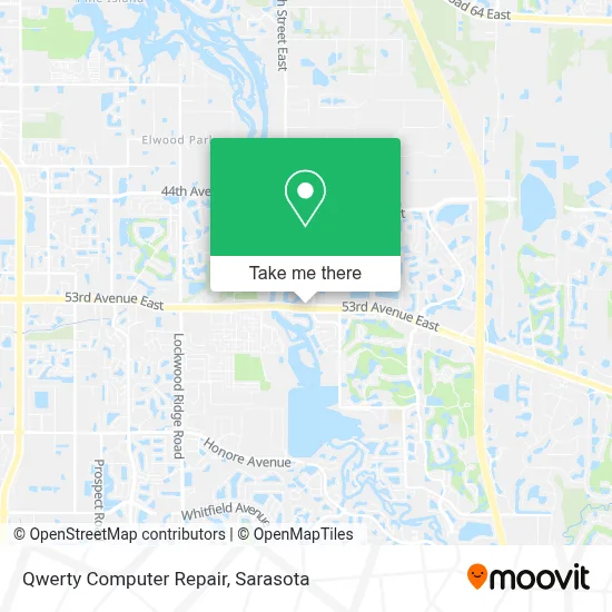Qwerty Computer Repair map