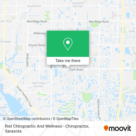 Rist Chiropractic And Wellness - Chiropractor map