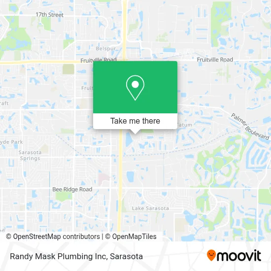 Randy Mask Plumbing Inc map