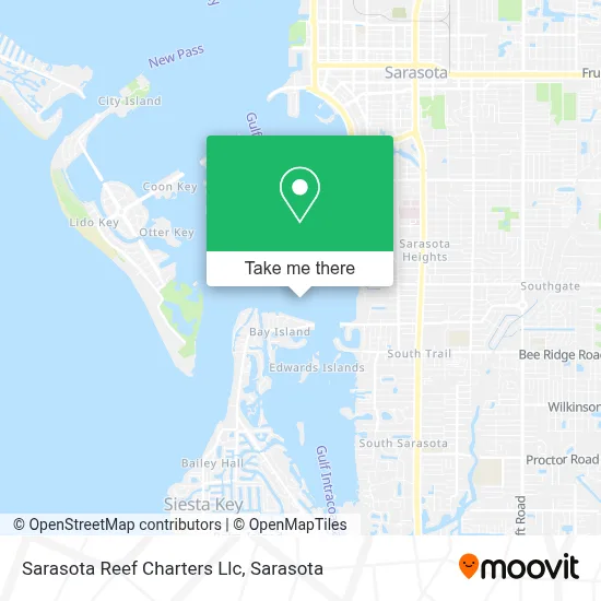 Sarasota Reef Charters Llc map