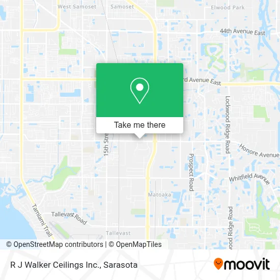 R J Walker Ceilings Inc. map