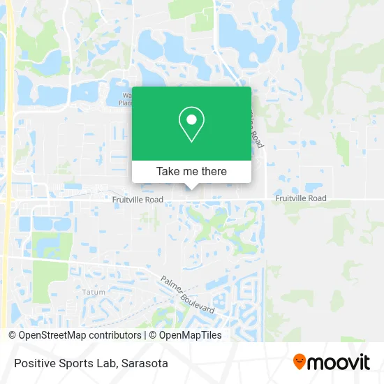 Positive Sports Lab map