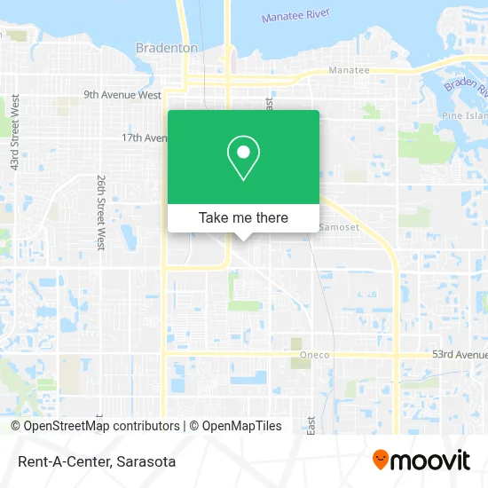 Rent-A-Center map