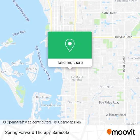 Spring Forward Therapy map