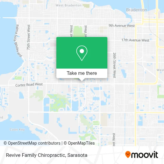 Revive Family Chiropractic map