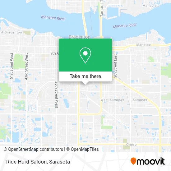 Ride Hard Saloon map