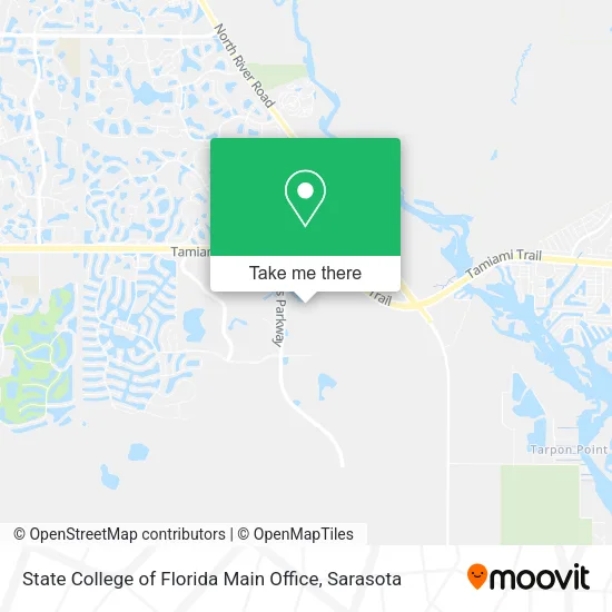 State College of Florida Main Office map