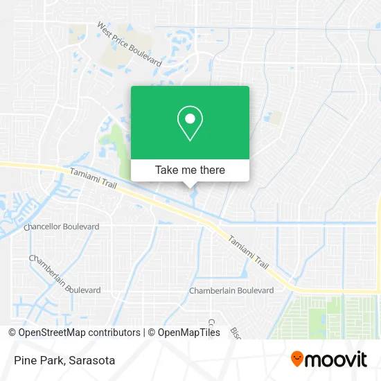 Pine Park map